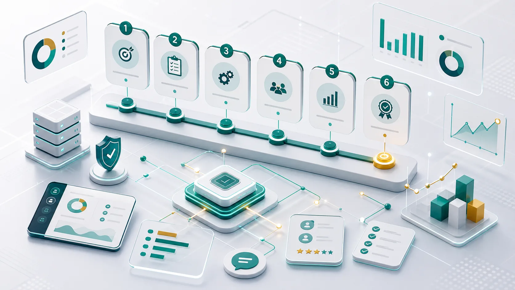 Six-month software pilot evaluation and reporting programme visual