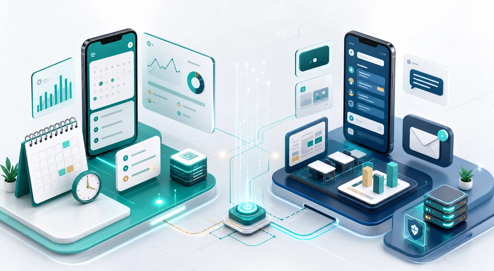 Digital operations, communication and field intelligence software product visual